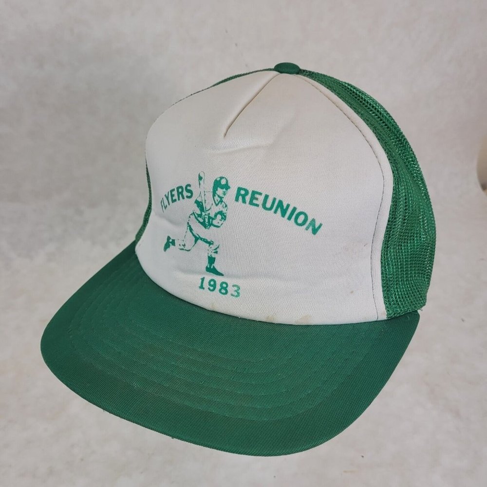 Flyers Reunion 1983 Baseball Hat Snapback Baseball Vintage 80s Cap Dad Trucker